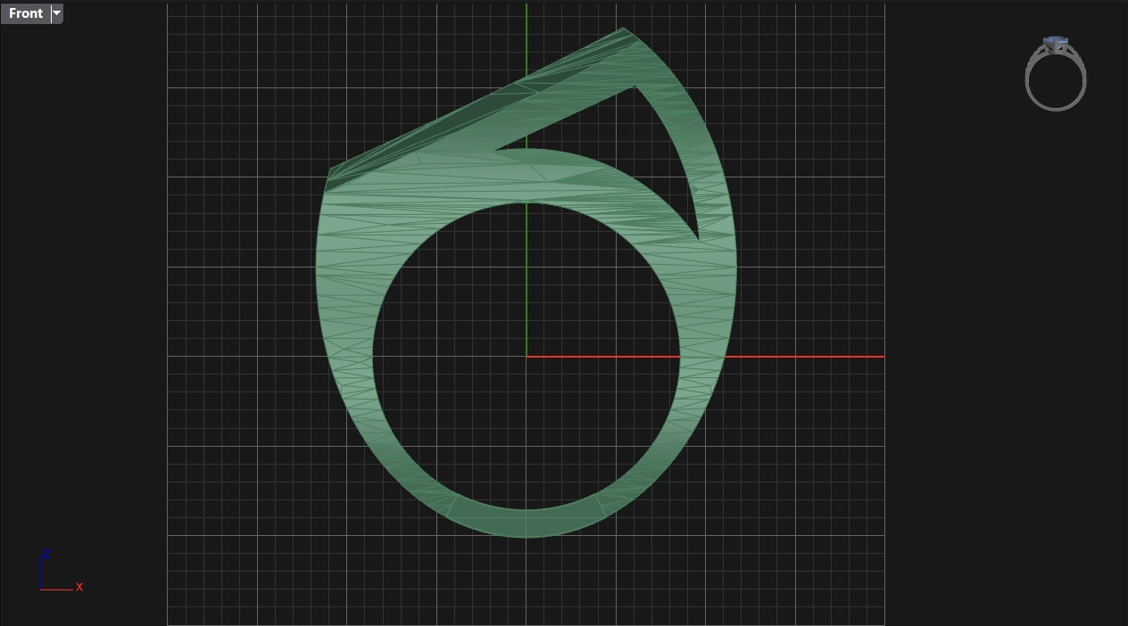 free form ring N66 3D print model_7