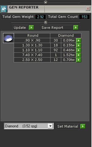 Engagement Ring Many Round Diamonds On It 3D model_8