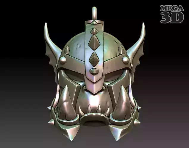 Orc Pendant 02-250327