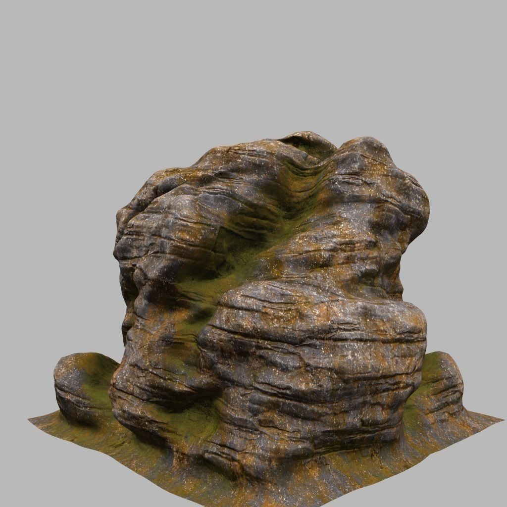 Rock 3D model_12