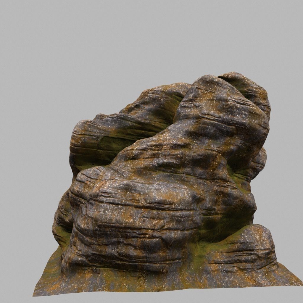Rock 3D model_11
