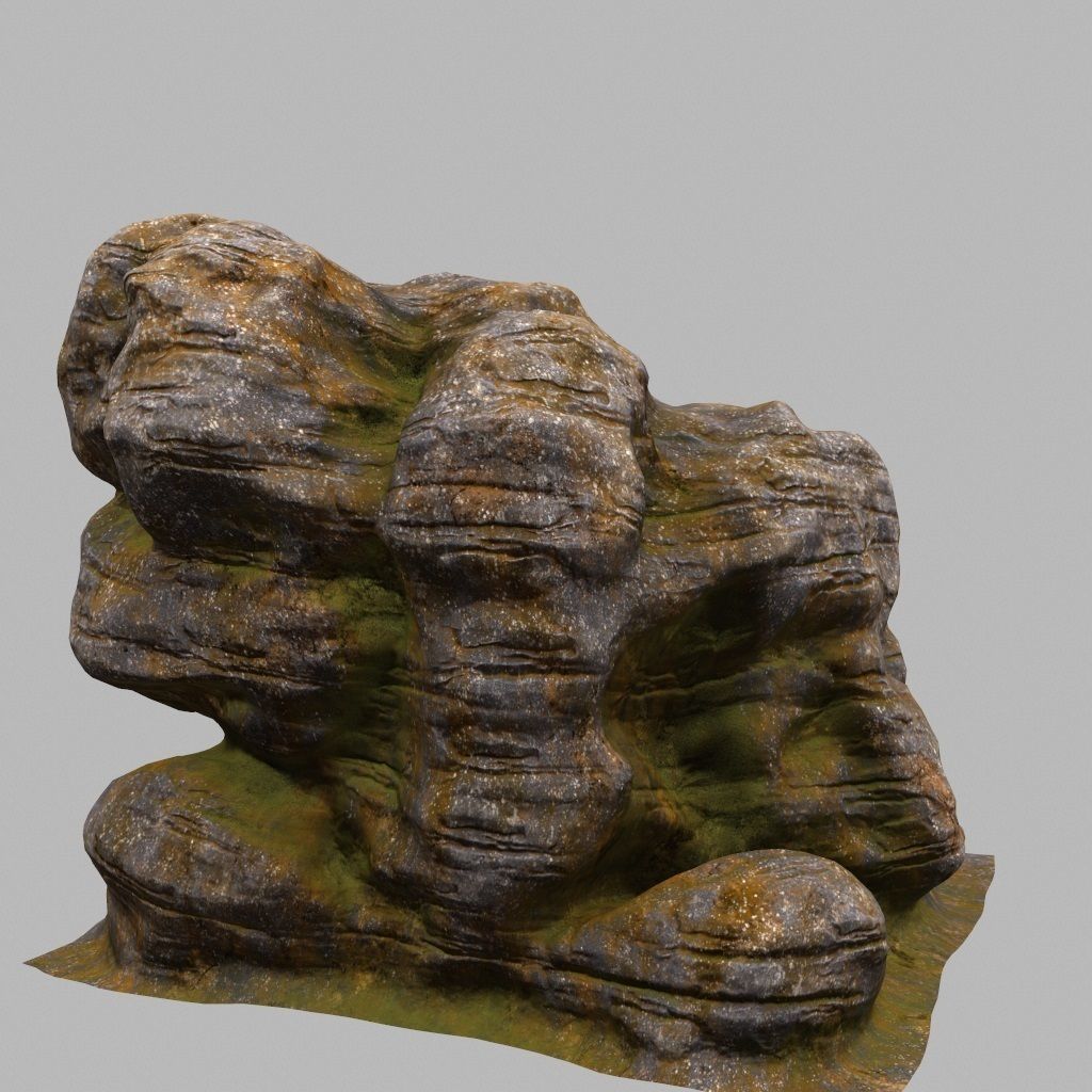 Rock 3D model_8