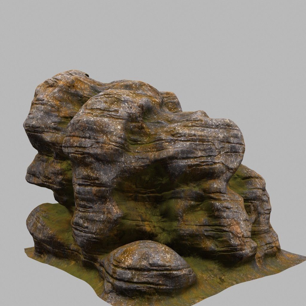 Rock 3D model_16