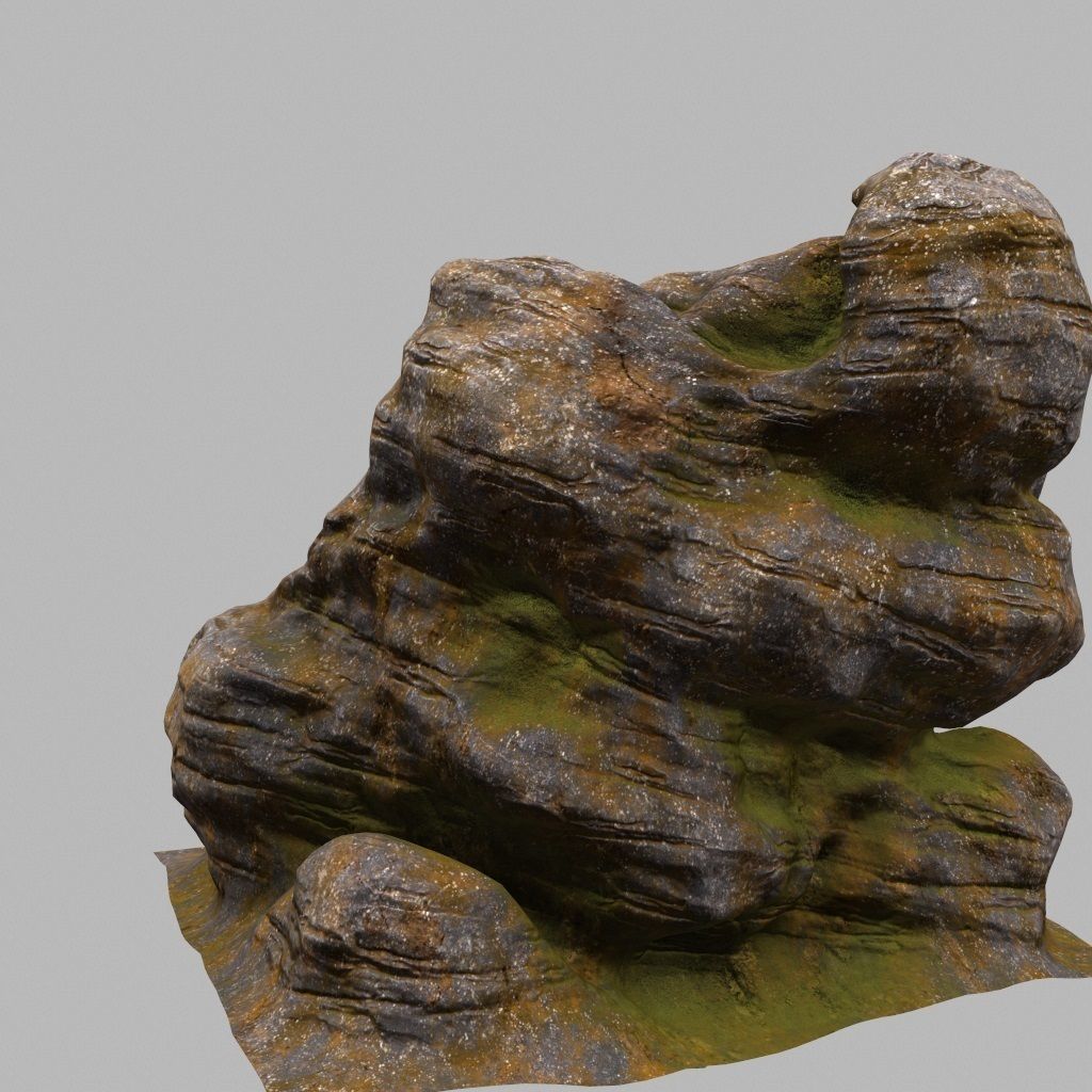 Rock 3D model_6