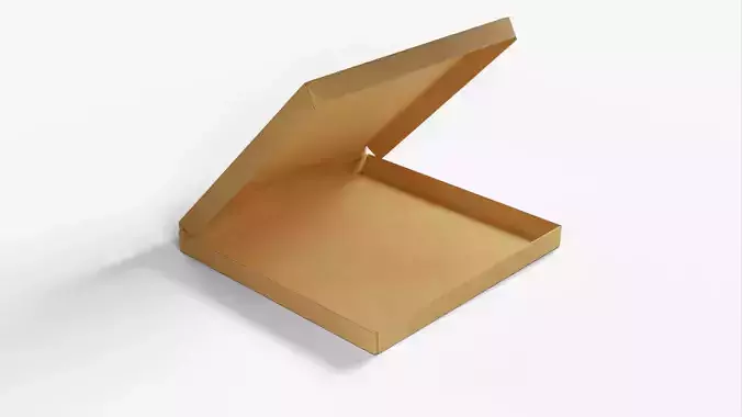 10 inch Kraft Paper Open Pizza Box