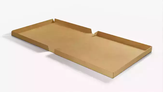 10 inch Kraft Paper Full Open Pizza Box