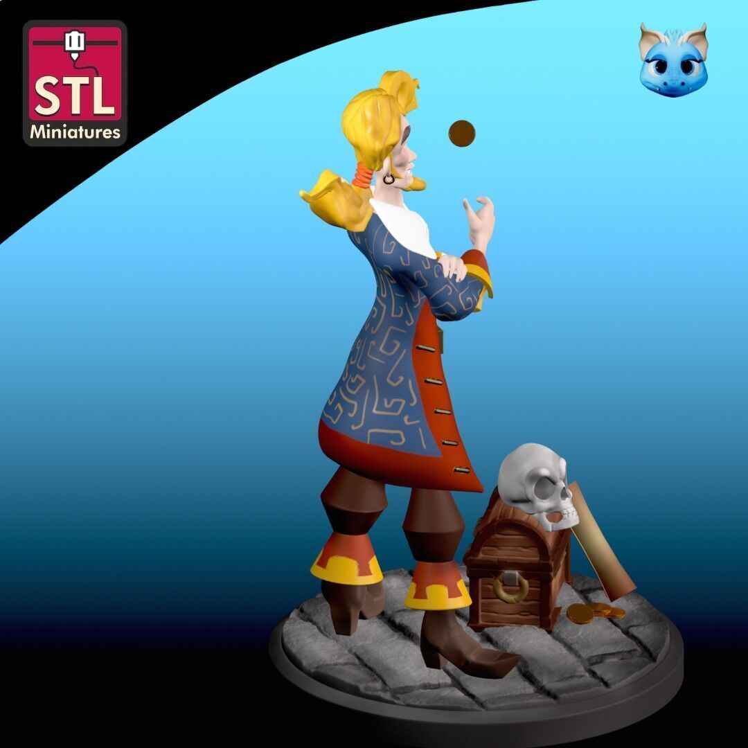 STL Files Inspired by Monkey Island and Guybrush Threepwood 3D print model_3