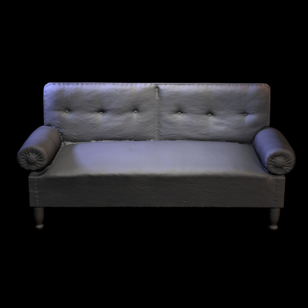 Furniture 053 wooden armchair 3D print model_2