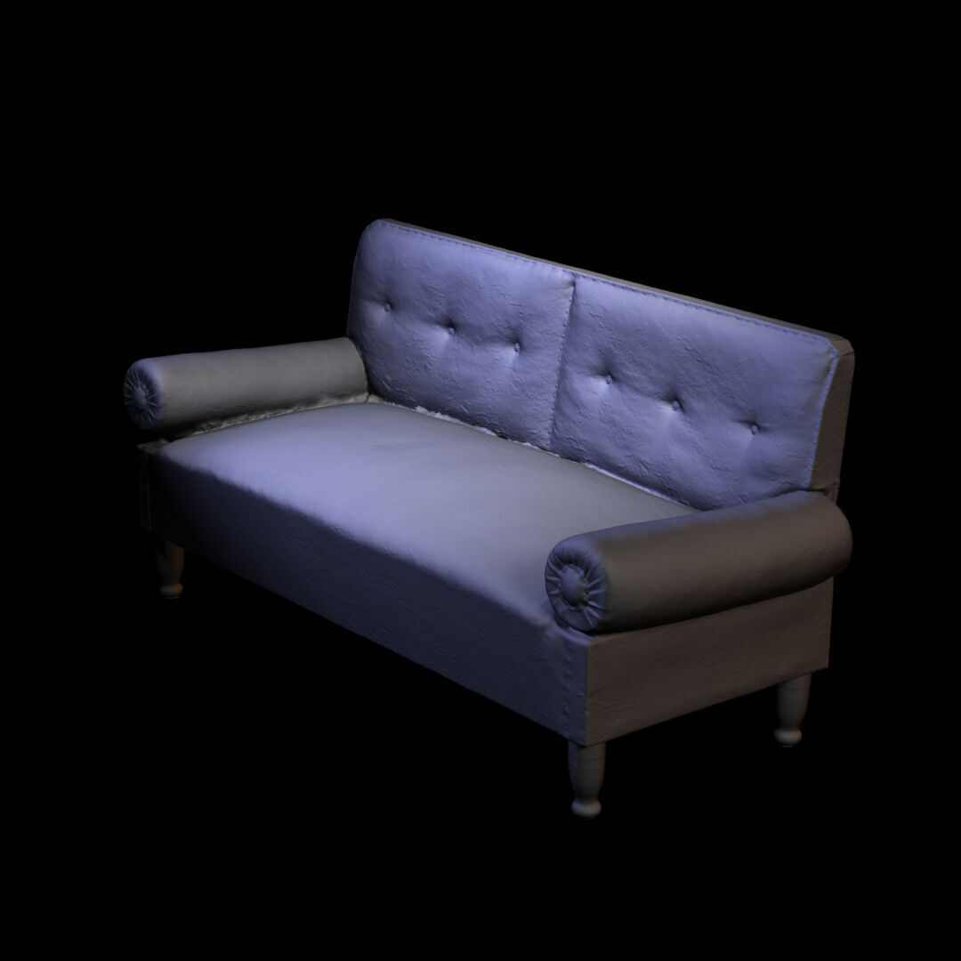 Furniture 053 wooden armchair 3D print model_3