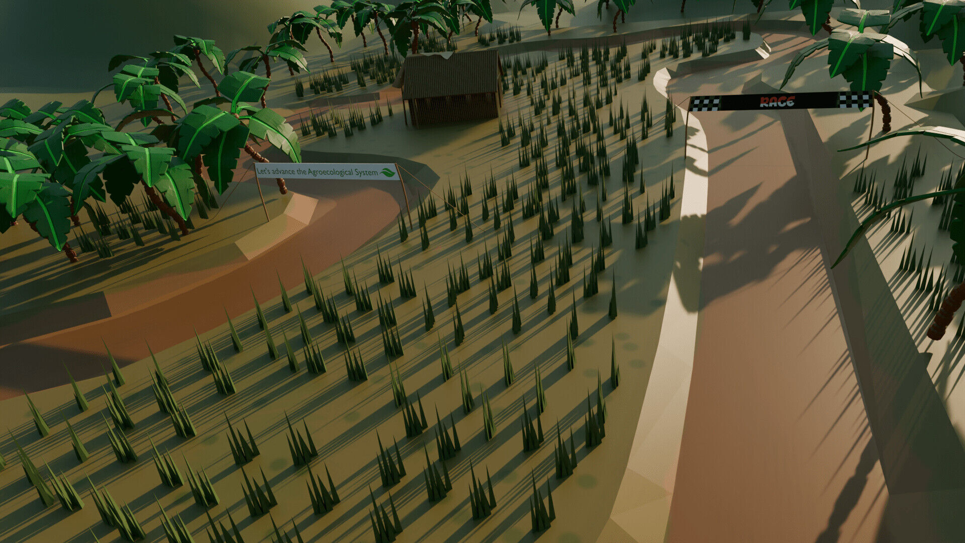 Rice Fields - 3D Environments Low-poly 3D model_2