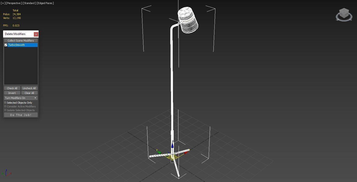 Pacific Coast Lighting Bexley Floor Lamp 3D model_8