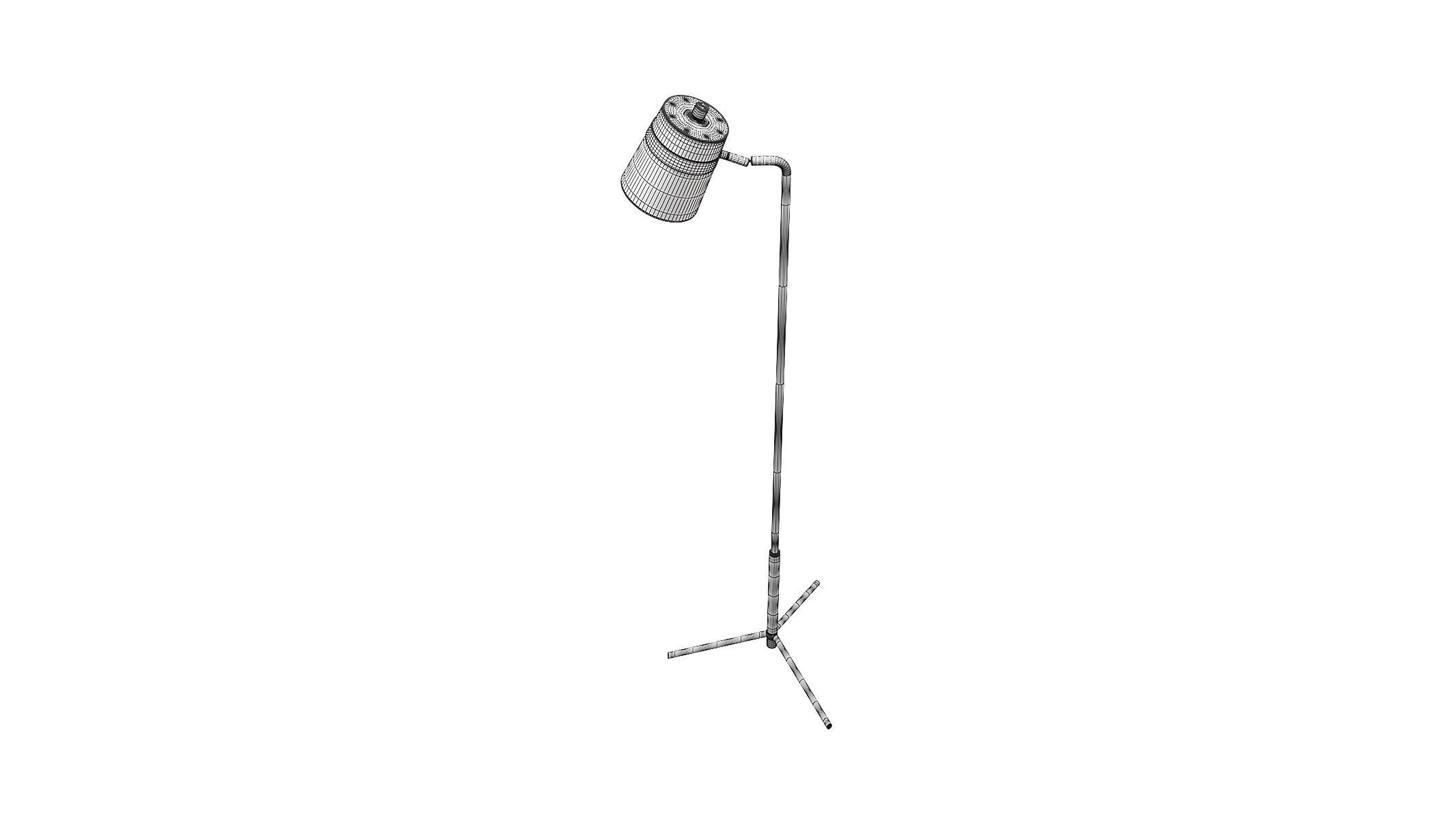 Pacific Coast Lighting Bexley Floor Lamp 3D model_11