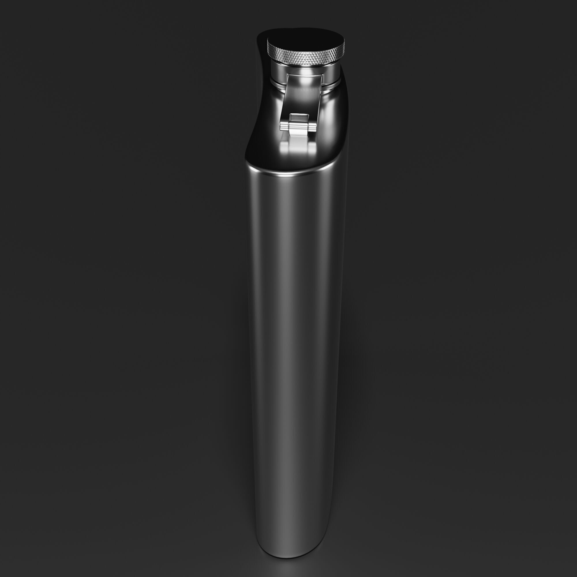 Hip Flask 3D model_4