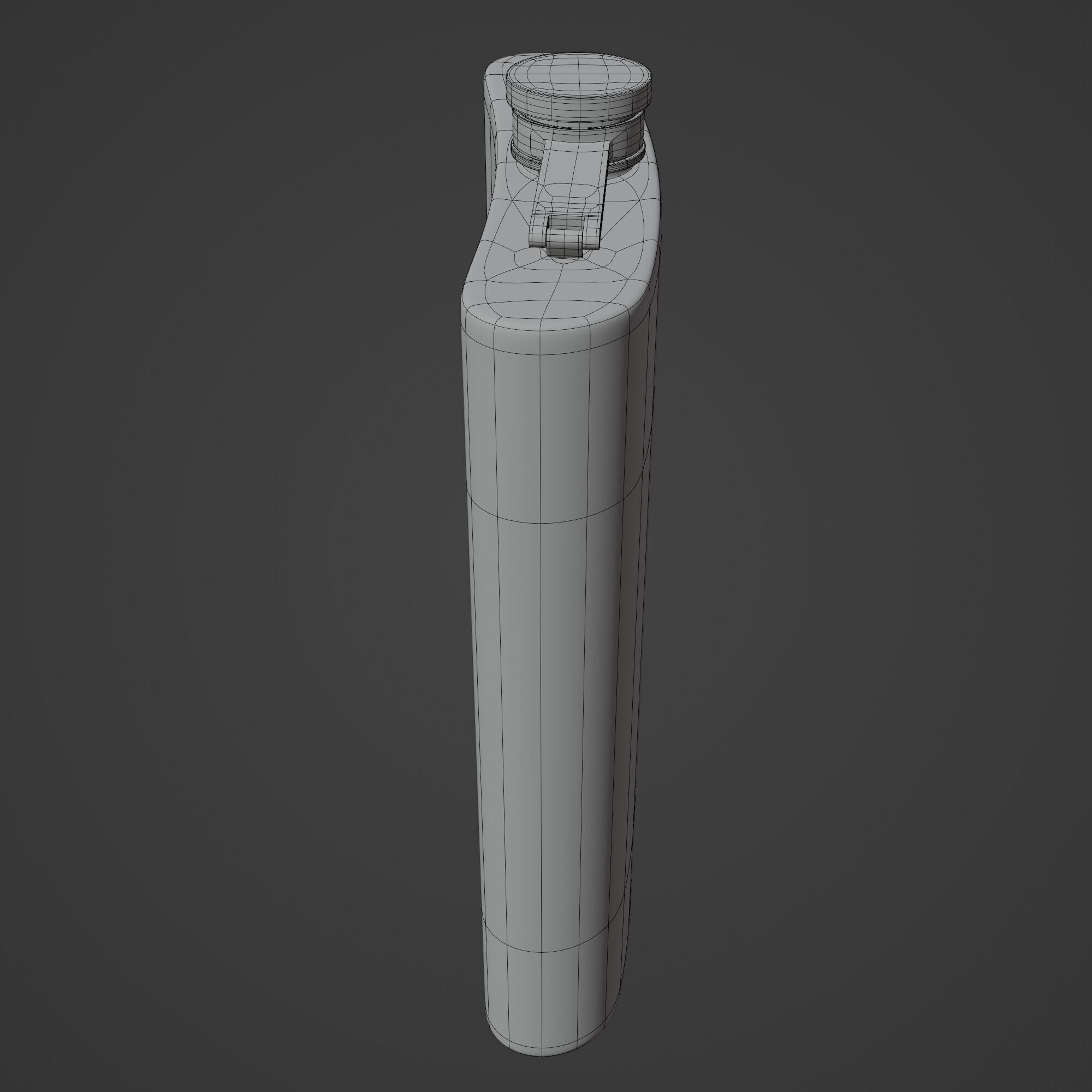 Hip Flask 3D model_11