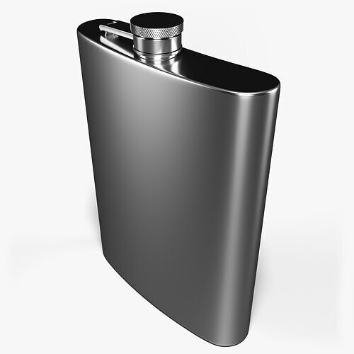 Hip Flask 3D model