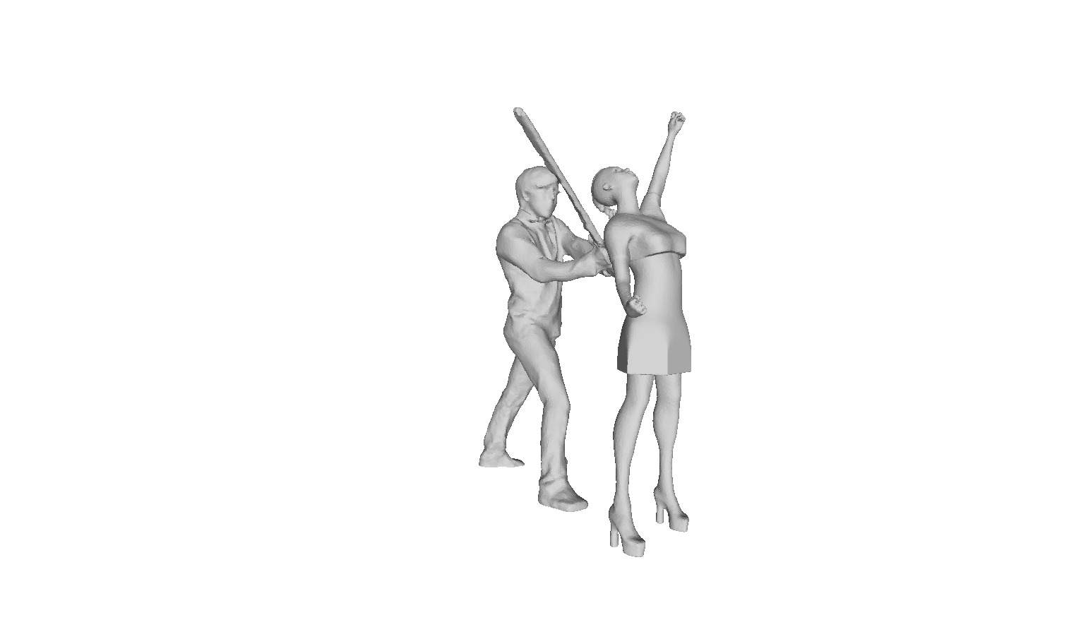 Printle MoDualls Folks ST R 001 - 125 3D print model_3