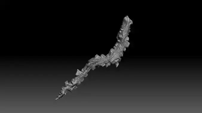 Nanaya Torch - Shadow of the Erdtree weapon 3D print model