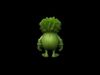 3d Model Cute Lettuce Monster For Halloween Party 3D model_1