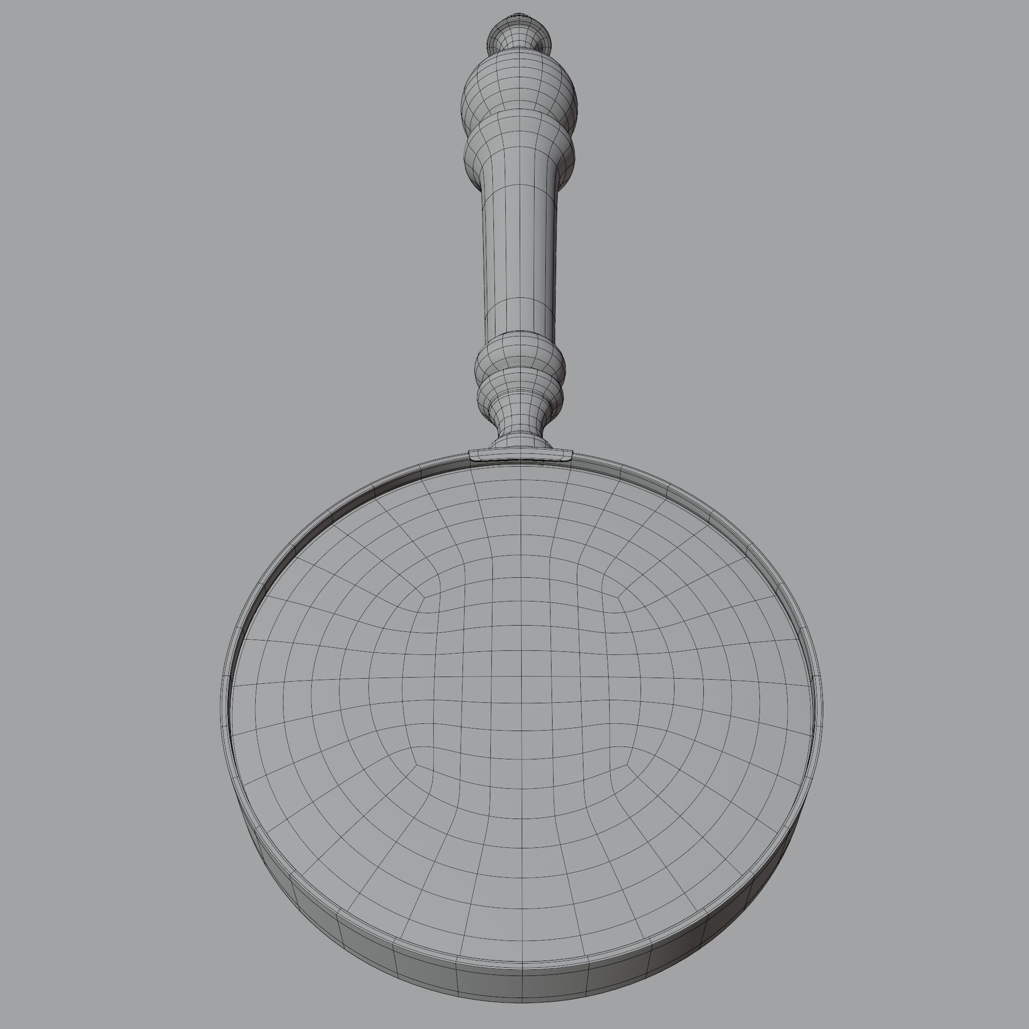 Handheld Magnifying Glass 3D model_11