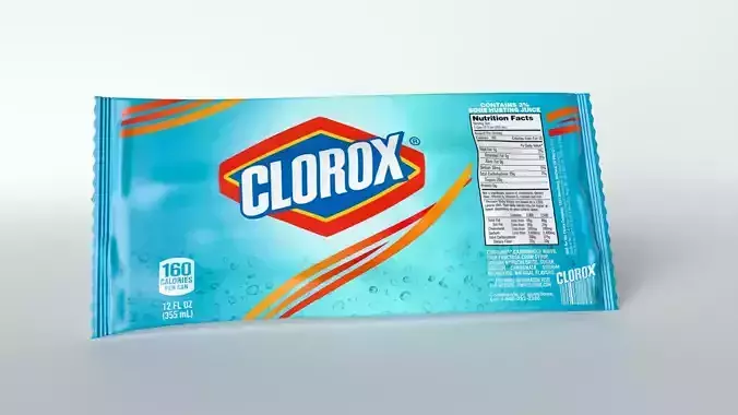 Clorox Sachet 3D model