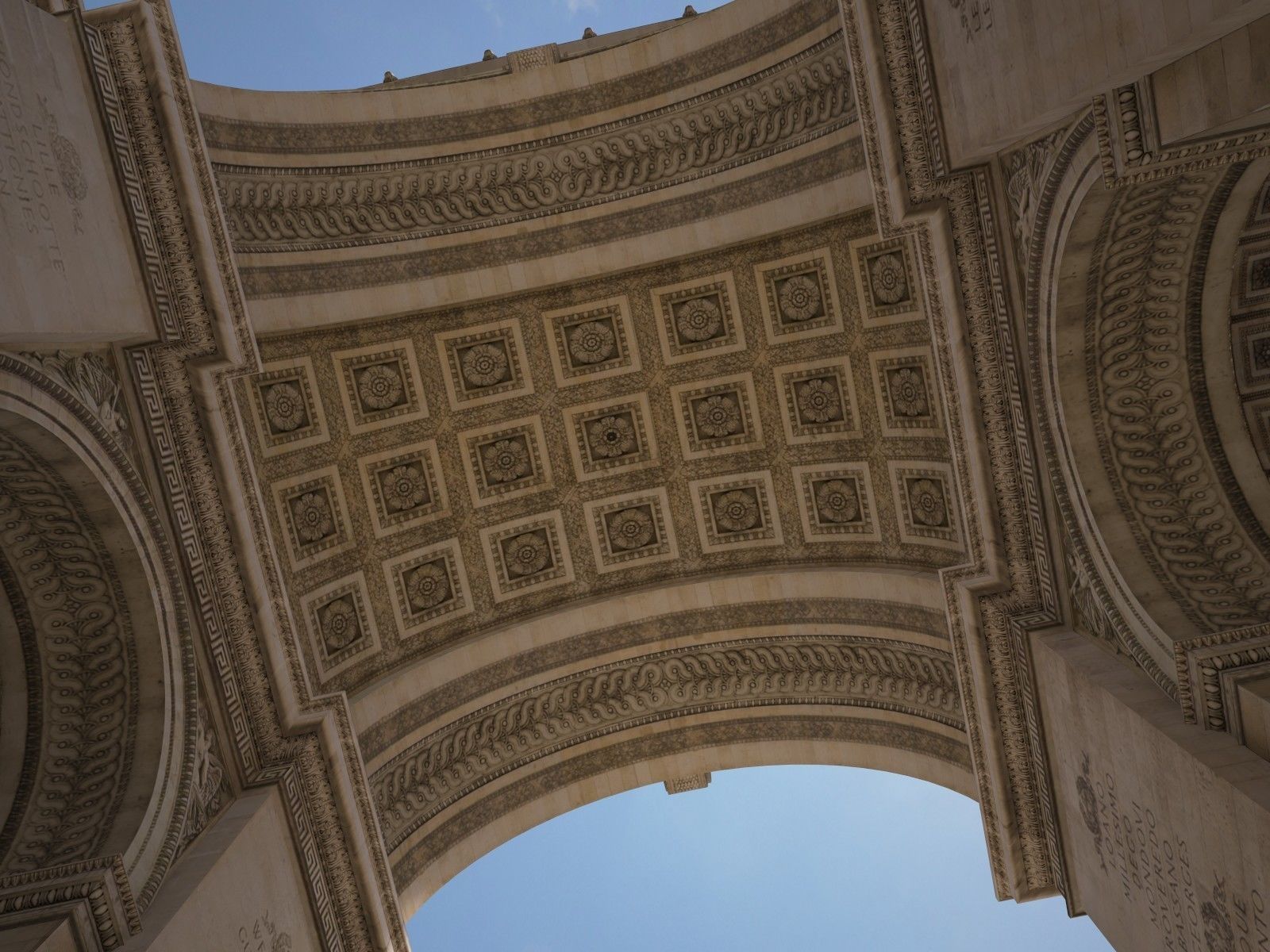 Paris Triumphal Arch 3D model_6