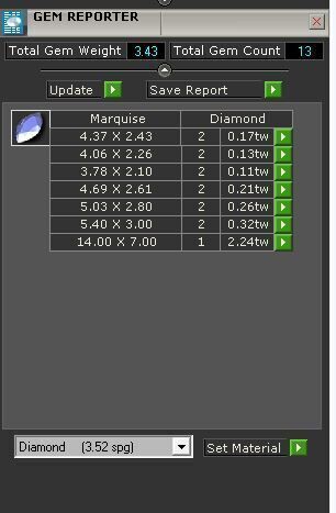 Engagement Ring With Marquise Diamond 3D model_4