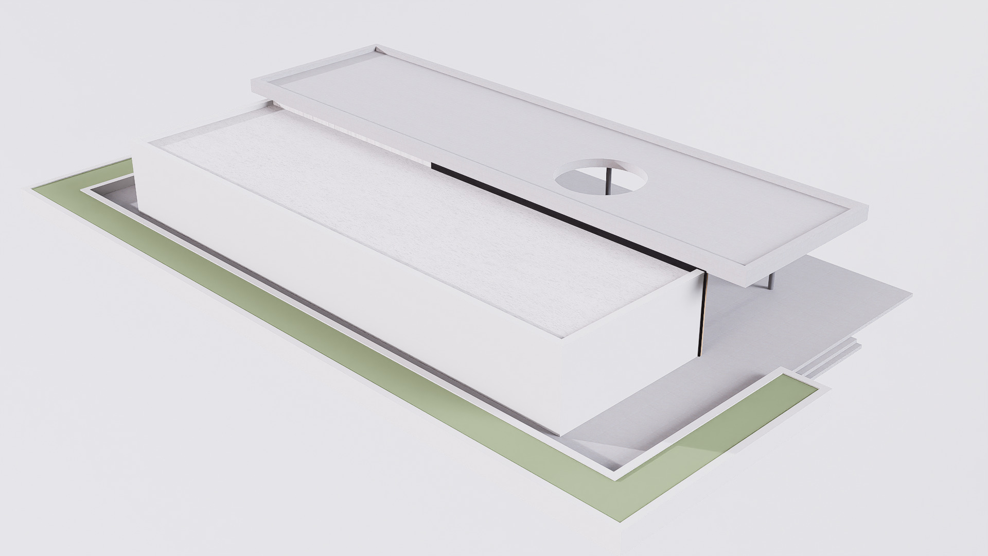 house Low-poly 3D model_6