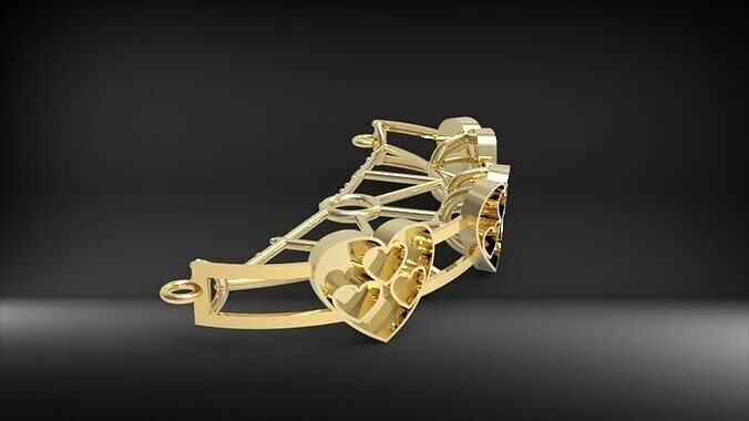 Full Collection Child Bracelets With Chain Charms Enamel Models  3D print model