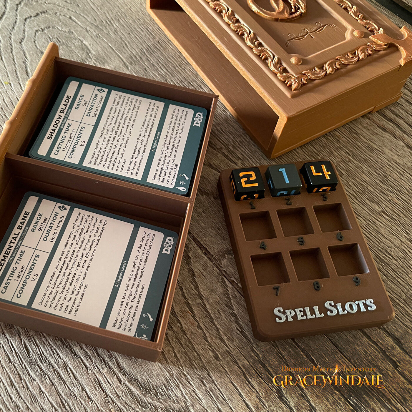 DM Inventory - Spell Book 3D print model_1