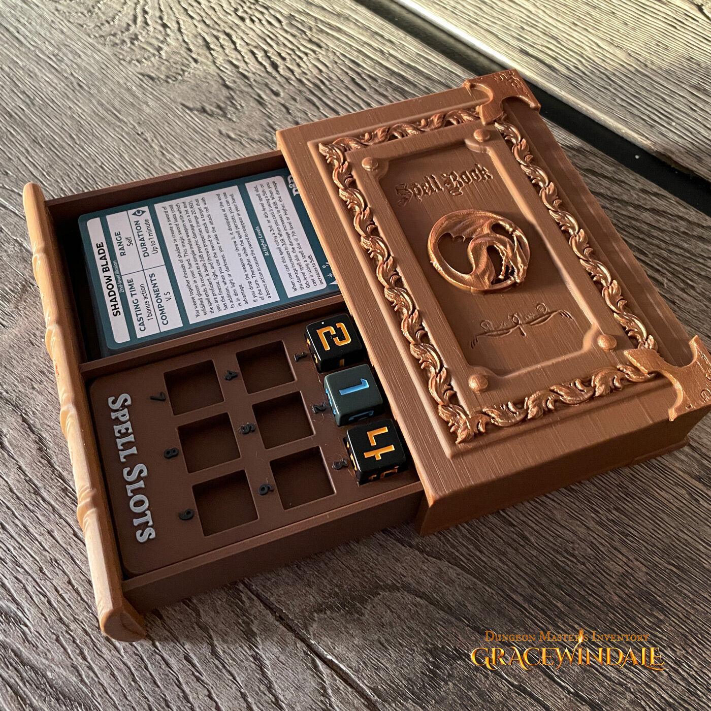 DM Inventory - Spell Book 3D print model_2