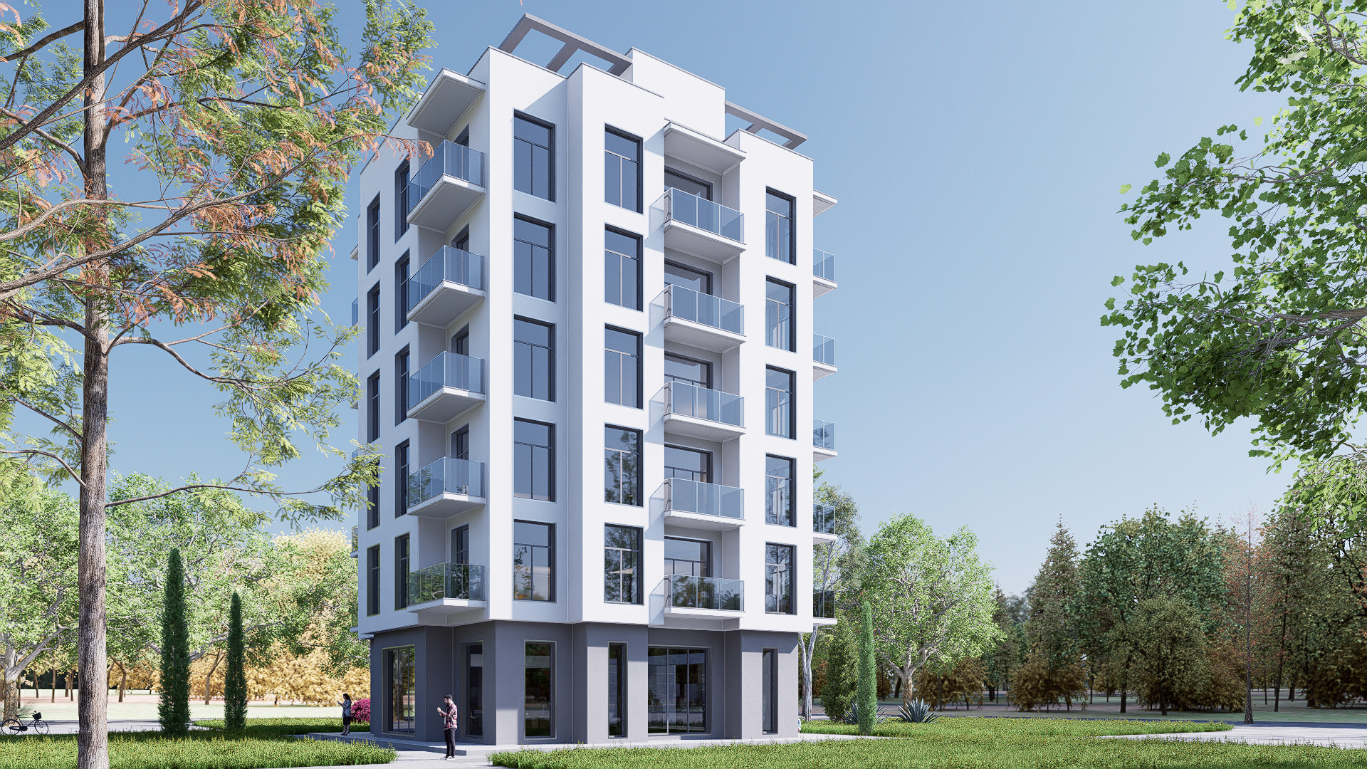 aparment Low-poly 3D model_6