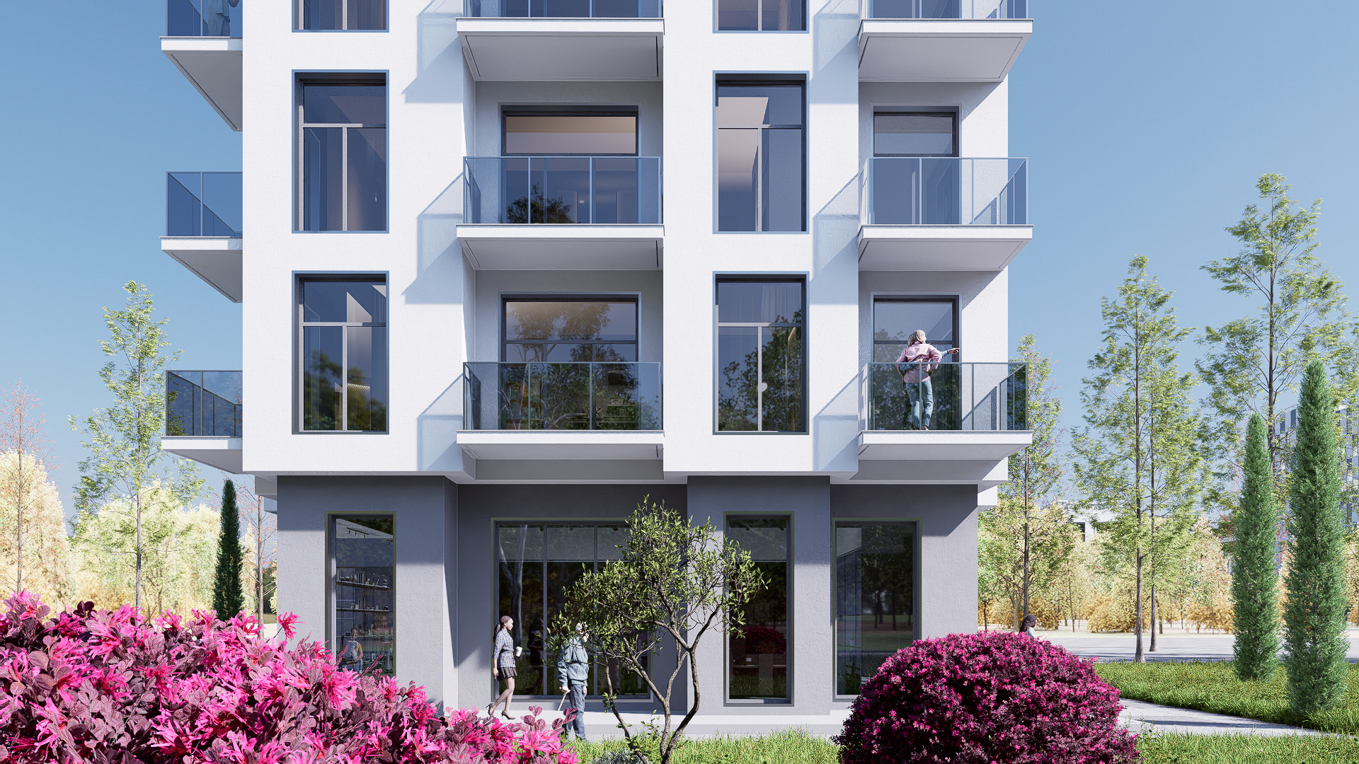 aparment Low-poly 3D model_4