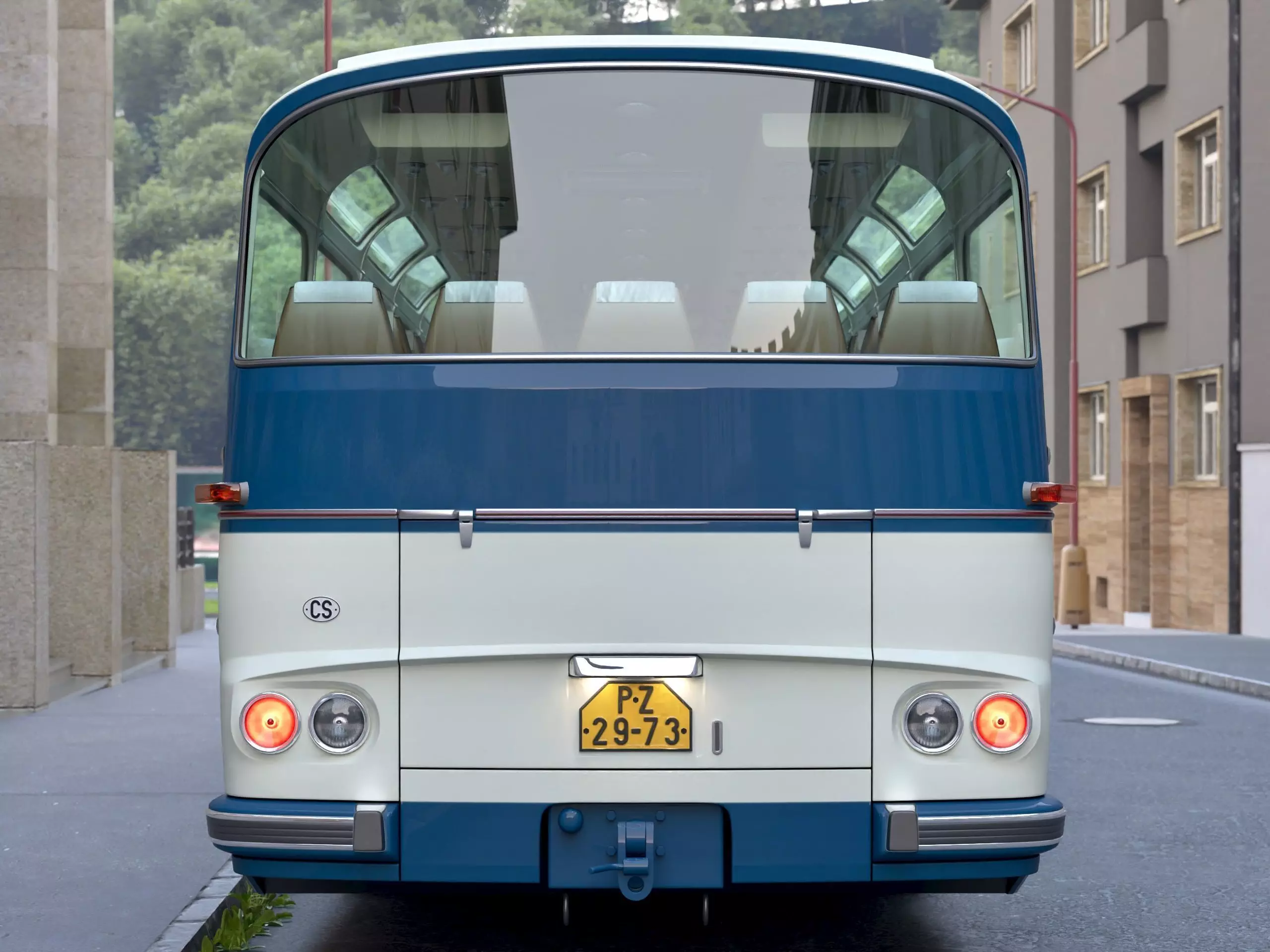 Karosa SD11 1968 3D model_4