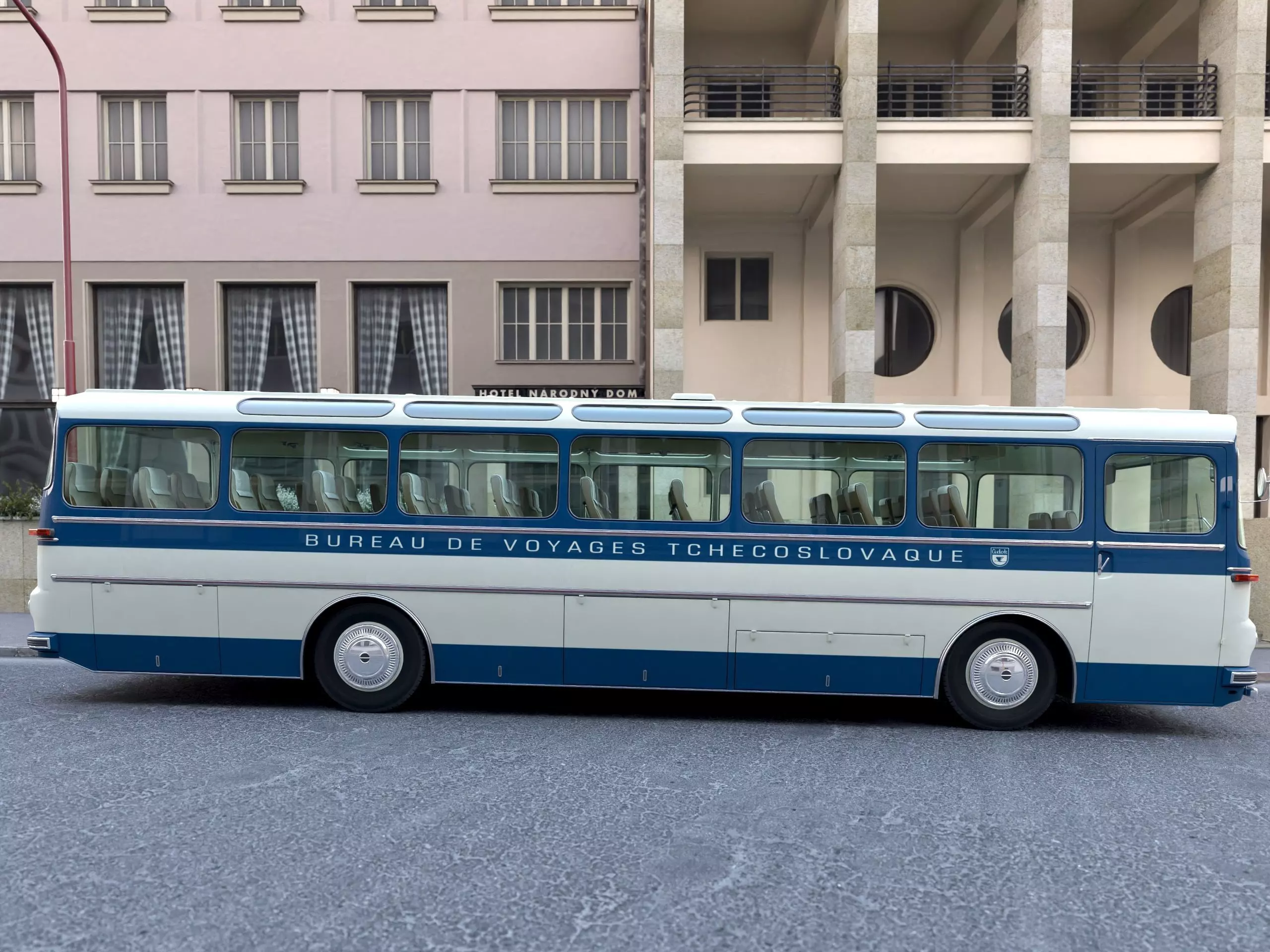 Karosa SD11 1968 3D model_3