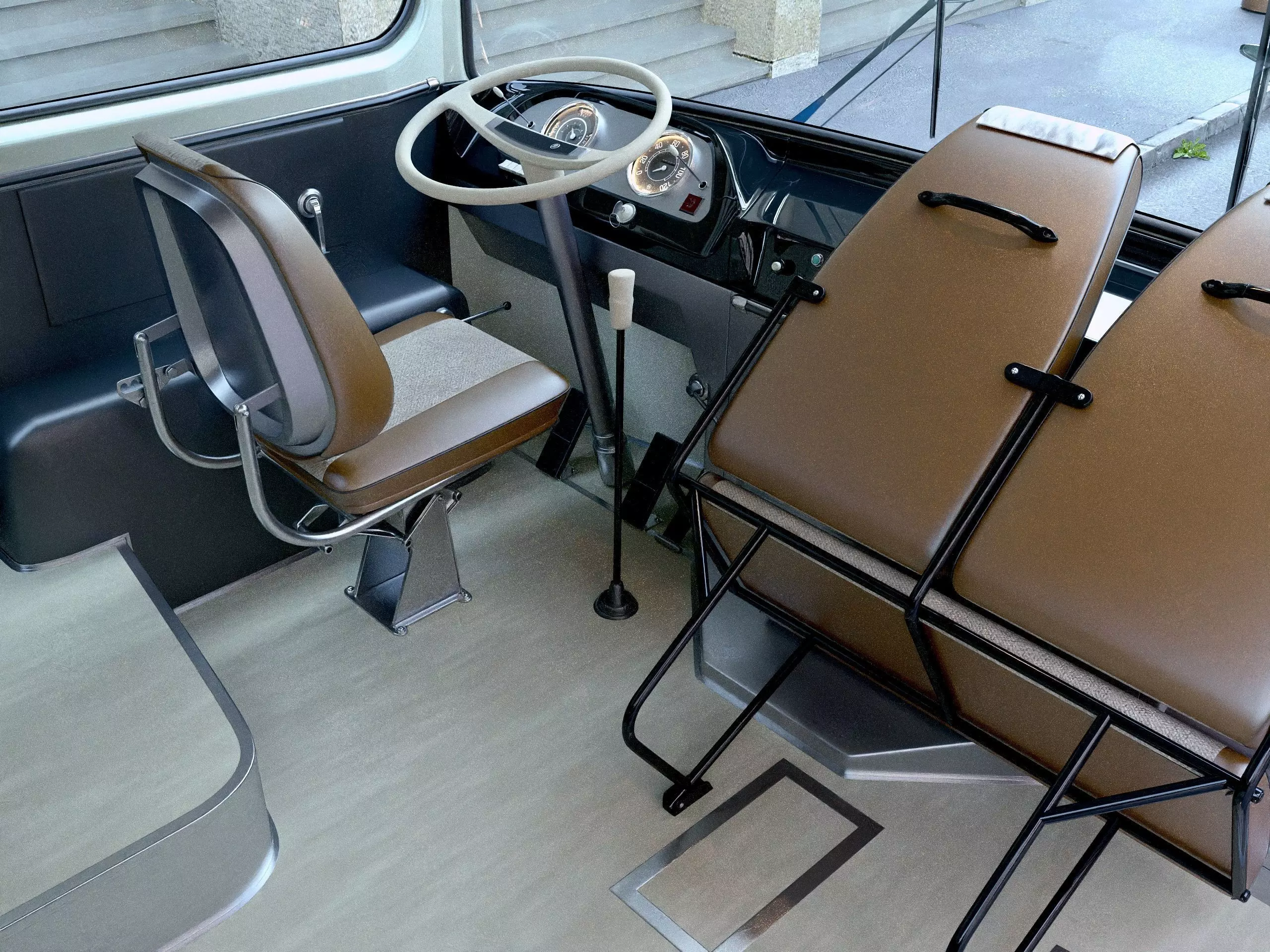 Karosa SD11 1968 3D model_9