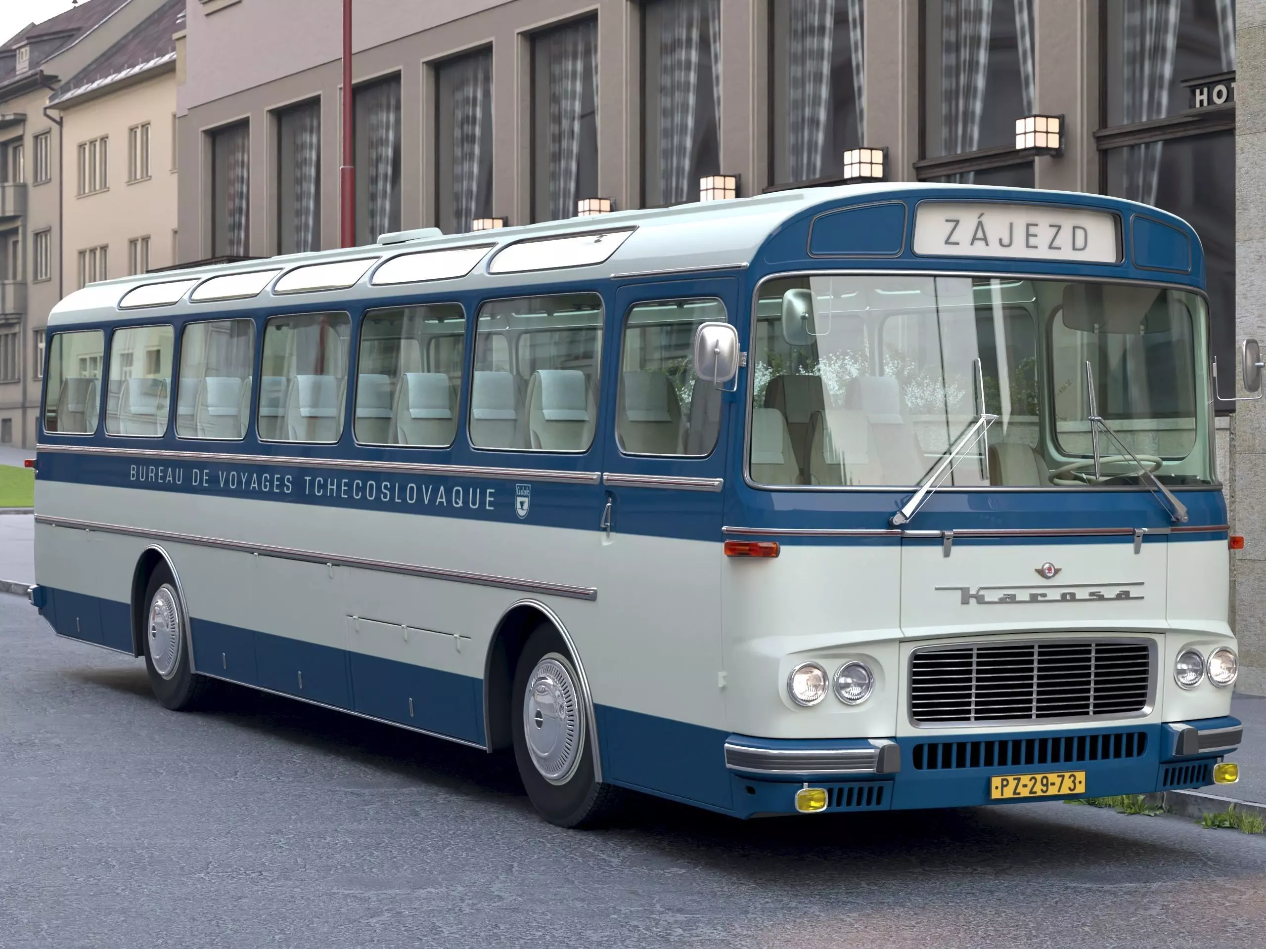 Karosa SD11 1968 3D model_5