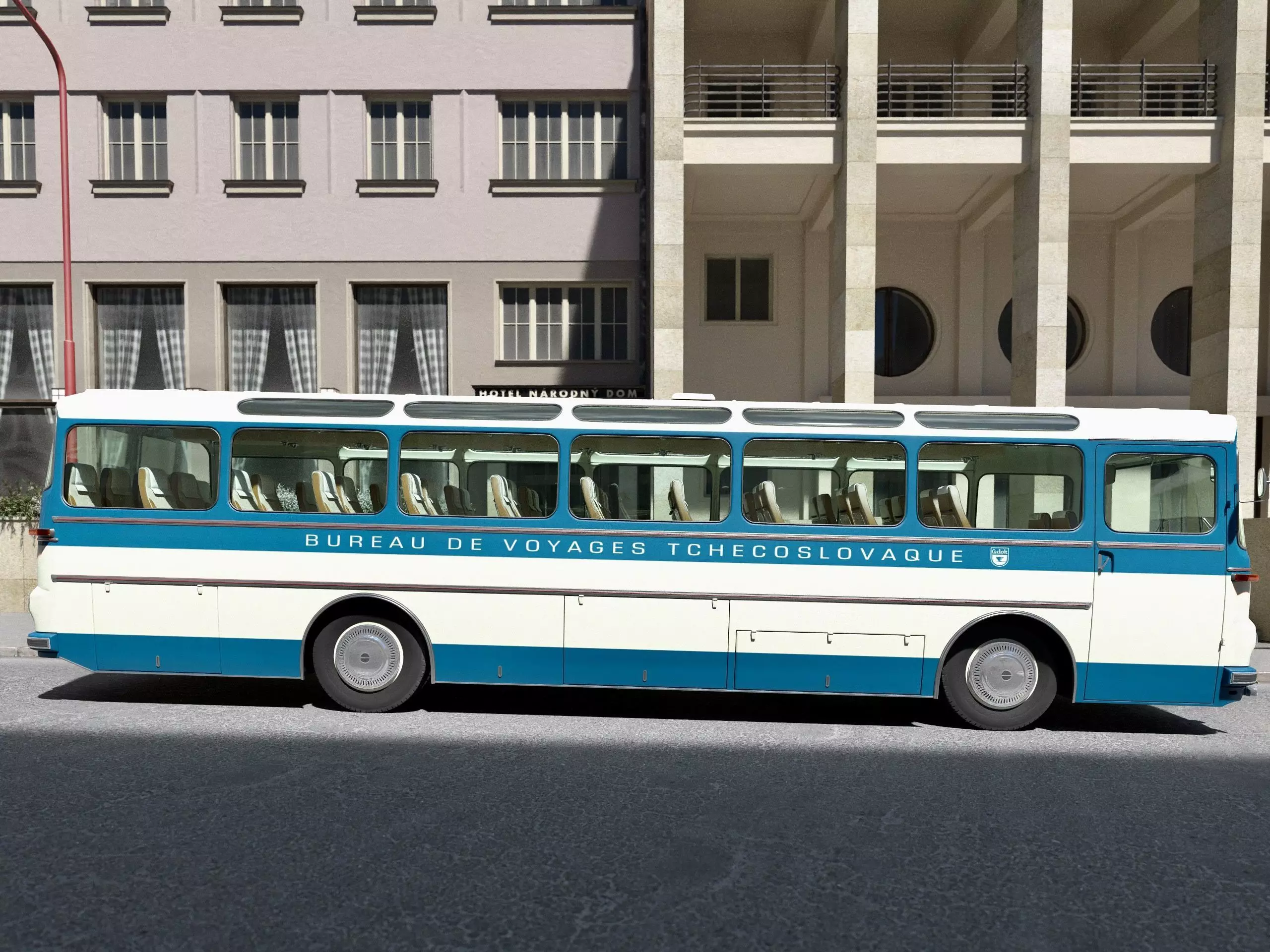 Karosa SD11 1968 3D model_15