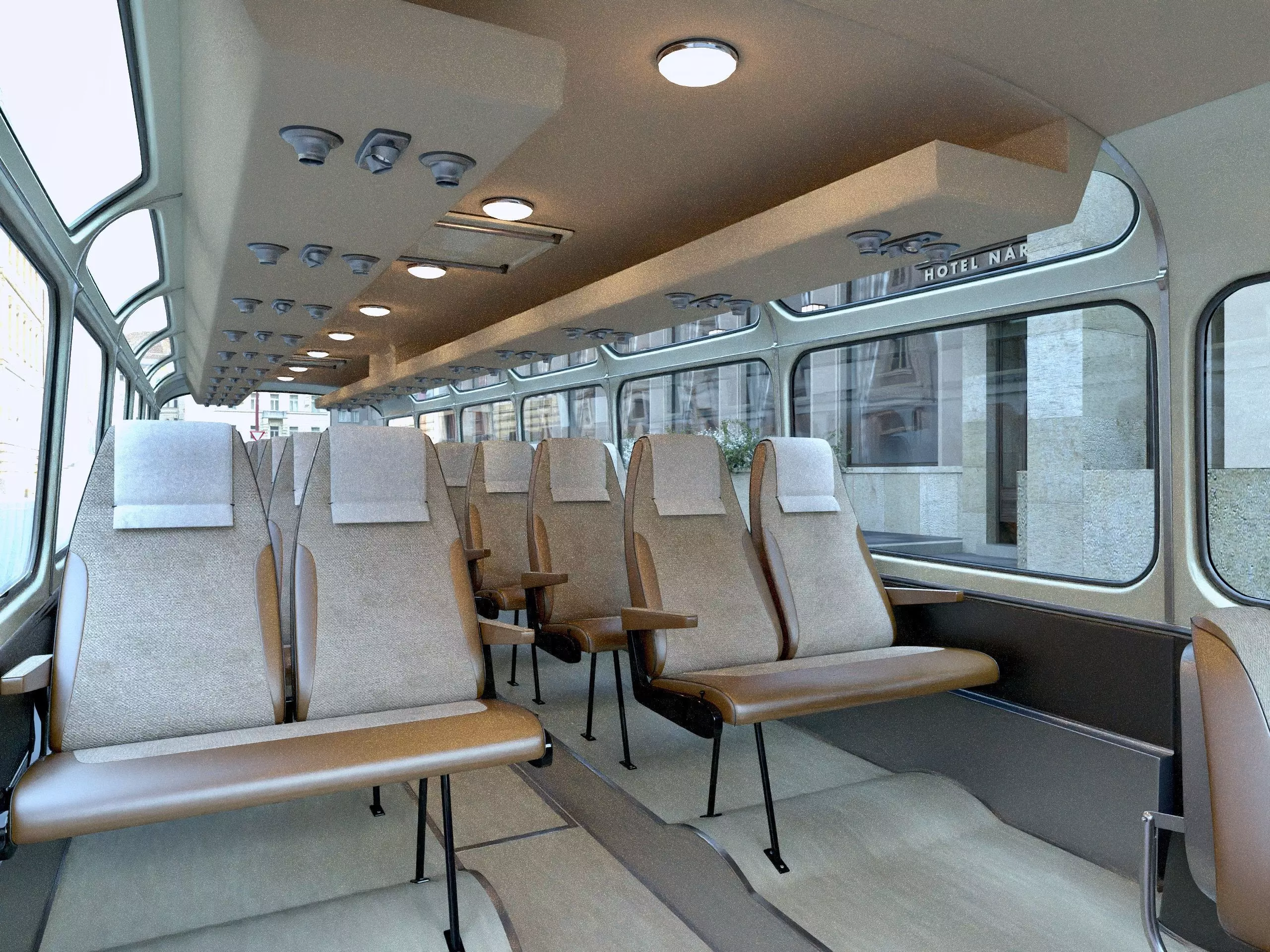 Karosa SD11 1968 3D model_10