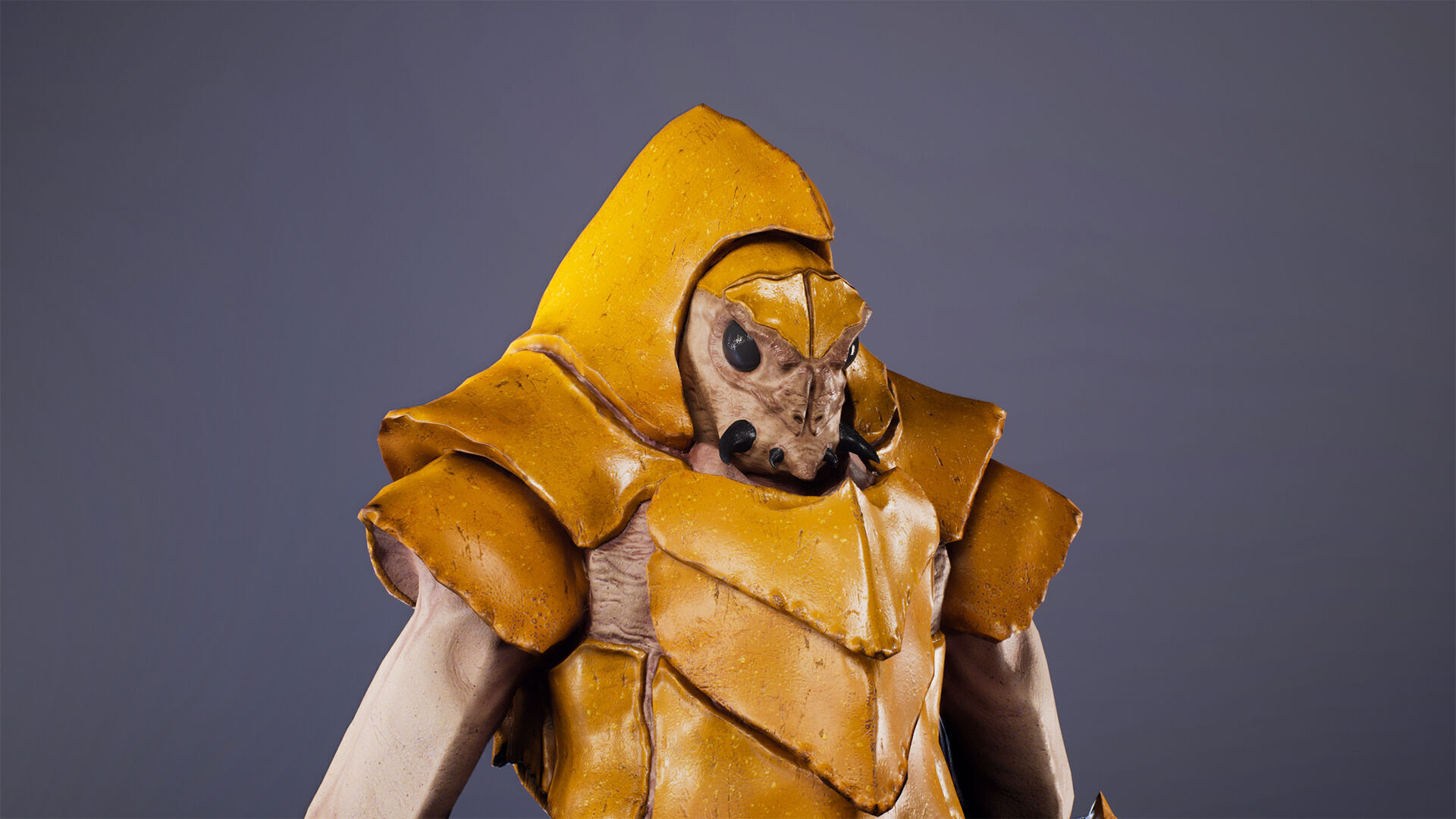 Insect creature 2 Low-poly 3D model_5