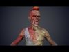 Wild Zombie - Infection Level 2 Low-poly 3D model_1