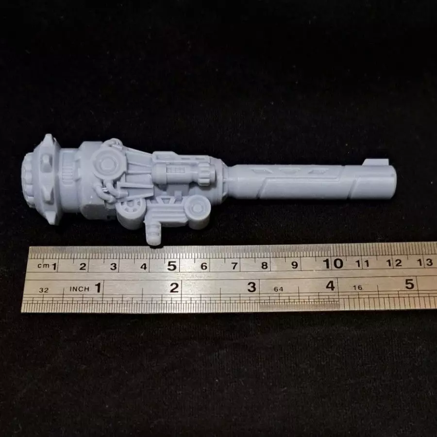 Transformers Megatron concept art Bazooka 3D print model_0