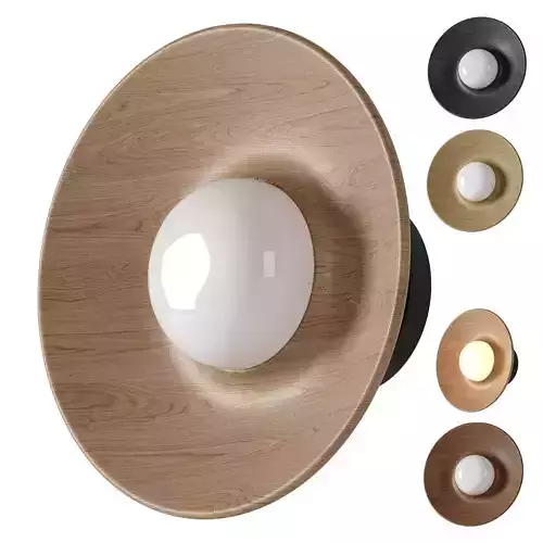 Atwood Sconce Low-poly 3D model