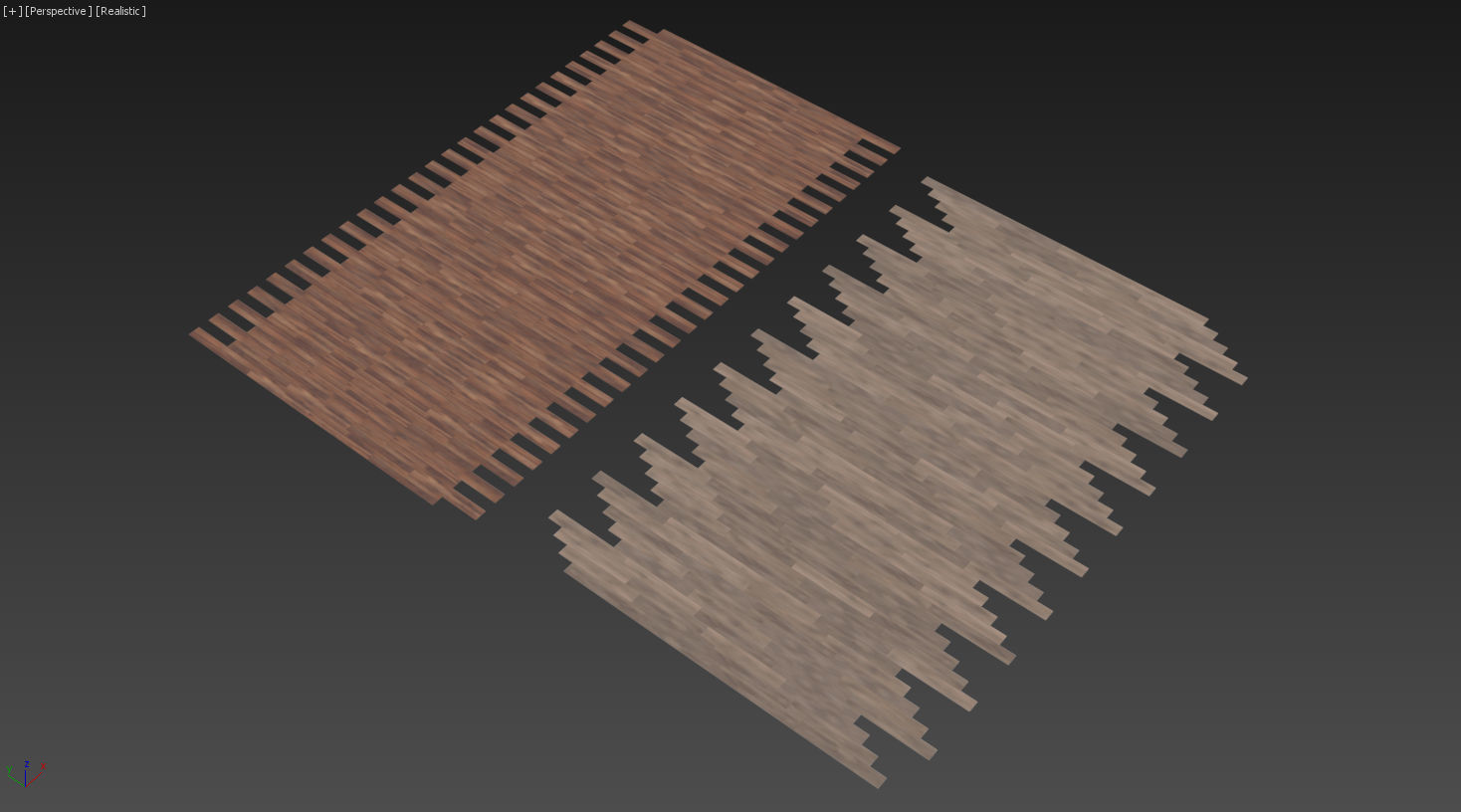 Wooden floor 20 WITHOUT PLUGINS 3D model_6