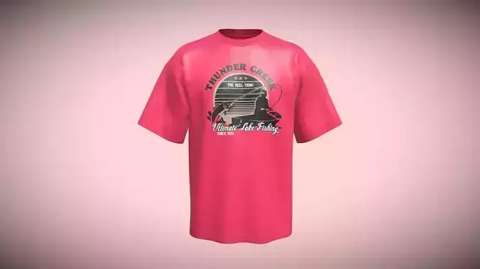 T-Shirt THUNDER GREEK In Low Poly