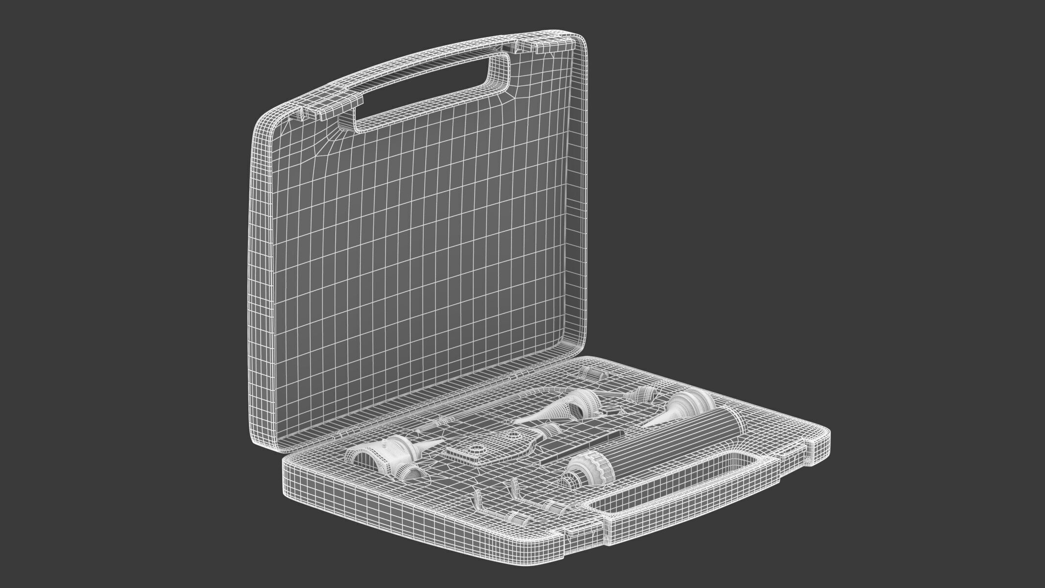 16 Models Medical Supplies Equipment Collection 3D model_10