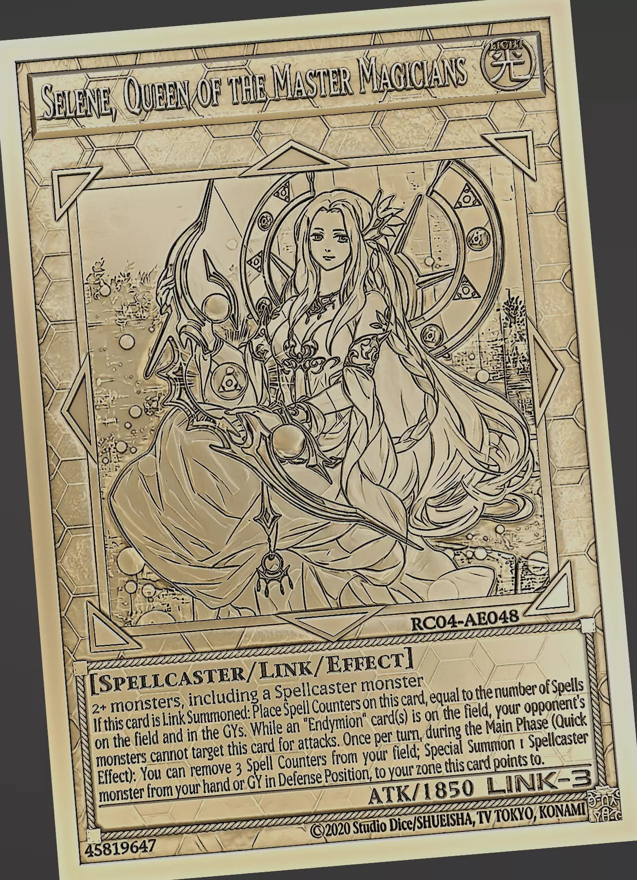 Selene Queen of the Master Magicians - yu-gi-oh 3D print model
