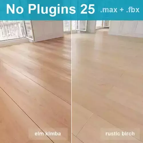 Wooden floor 25 WITHOUT PLUGINS