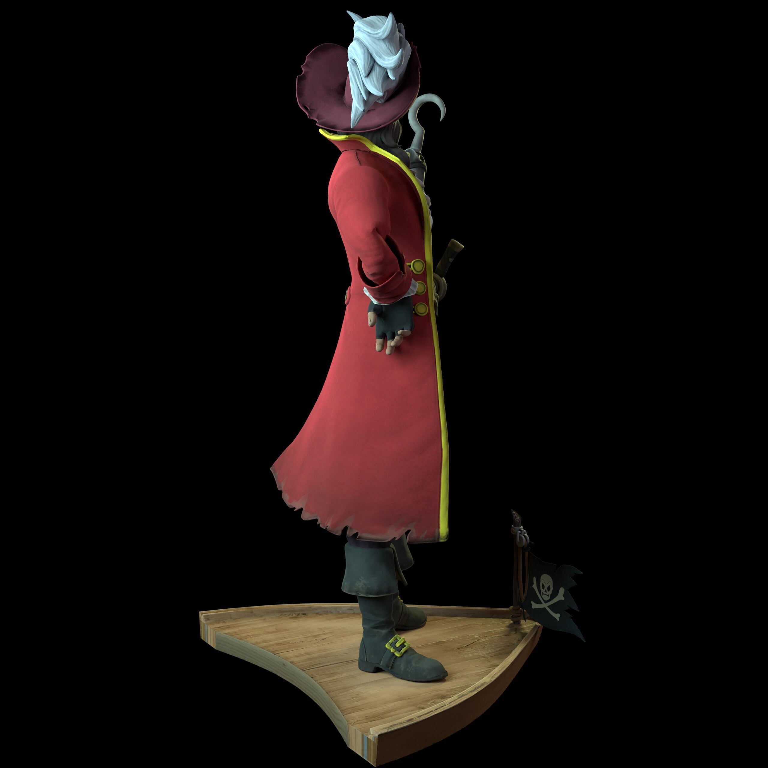 Captain Hook 3D print model_8