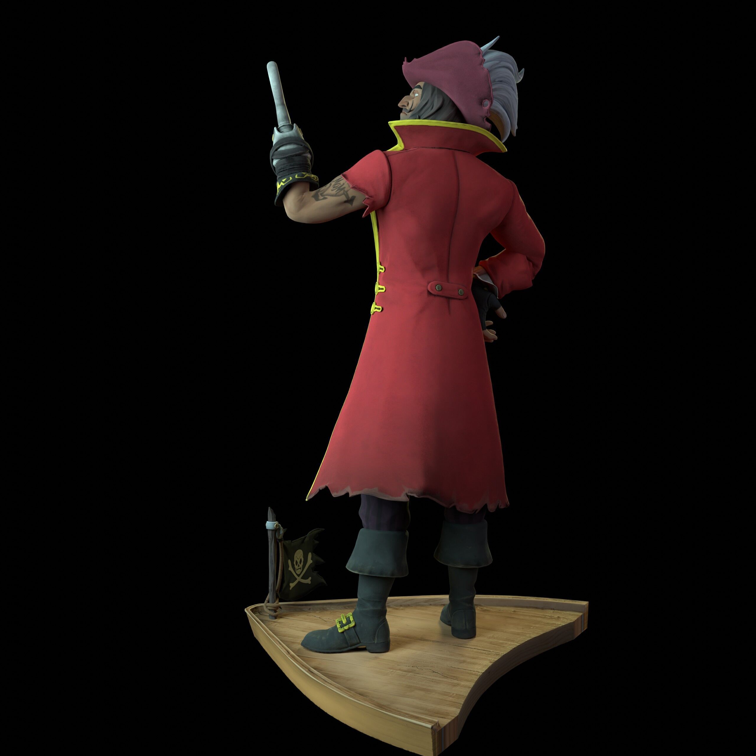 Captain Hook 3D print model_4