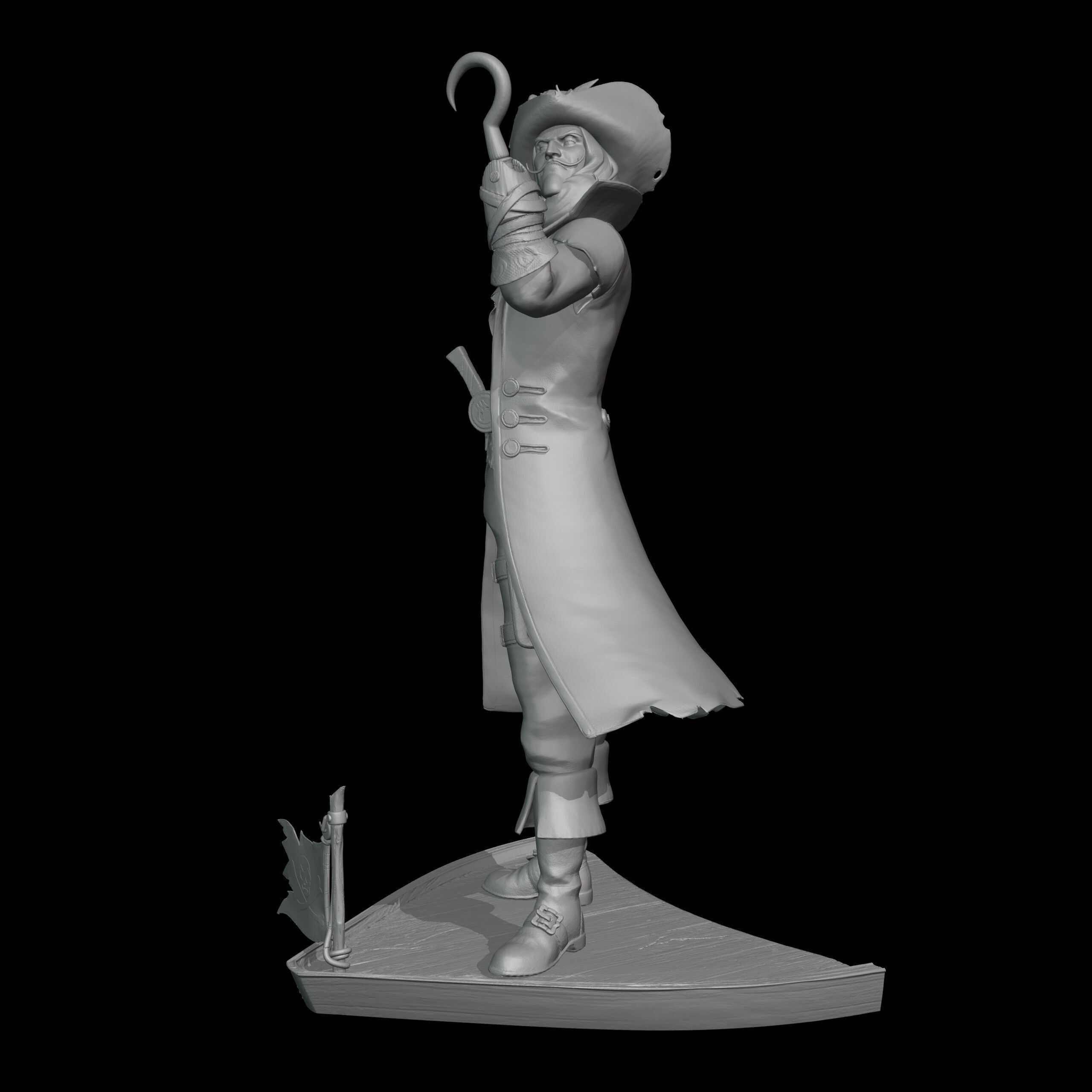 Captain Hook 3D print model_3